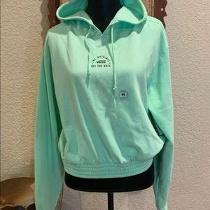NWOT Vans Crop Hoodie